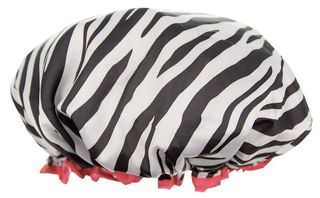 Life Czepek Kąpielowy Wzór Zebra