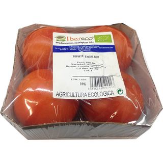 tomate ensalada ecológico bandeja 600 gr