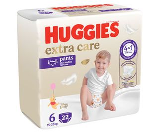 Pañales Huggies Extra Care Braguita Talla 6 (15-25 Kg).22Ud