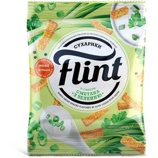 Flint - Sucharki o smaku śmietany i ziół - 70 g
