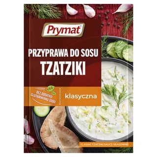 Prymat - Tzatziki czosnkowa przyprawa do sosu - suszona mieszanka przyprawowa - 20 g