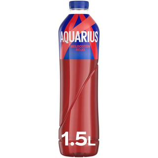 Bebida Isotónica Melocotón Rojo Aquarius, Botella 1,5 Litros