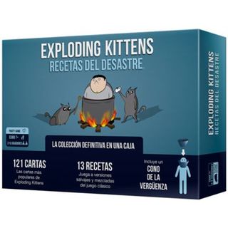 Exploding Kittens Recetas Del Desastre - Juego De Cartas (0810083042053)