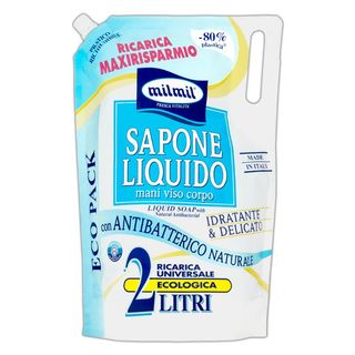 SAPONE LIQUIDO MIL MIL ECORICARICA 2L