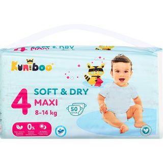 Kuniboo Basic Soft&Dry Rozmiar 4 Maxi 50 szt.