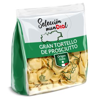 Pasta Fresca Rellena Gran Tortello De Prosciutto Dia Selección Mundial Bolsa 250 G