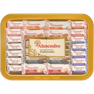 Selección De Turrones El Almendro, Bandeja 400 Gr.