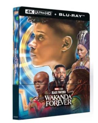 Black Panther. Wakanda Forever - Steelbook Wakanda Uhd + Blu-Ray (8421394802759)