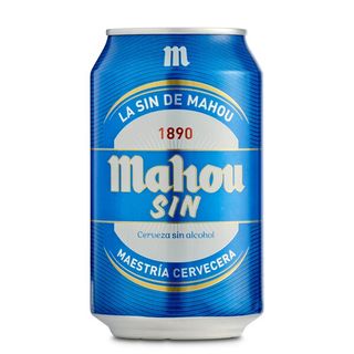 Cerveza sin Alcohol Mahou Lata 33 Cl.