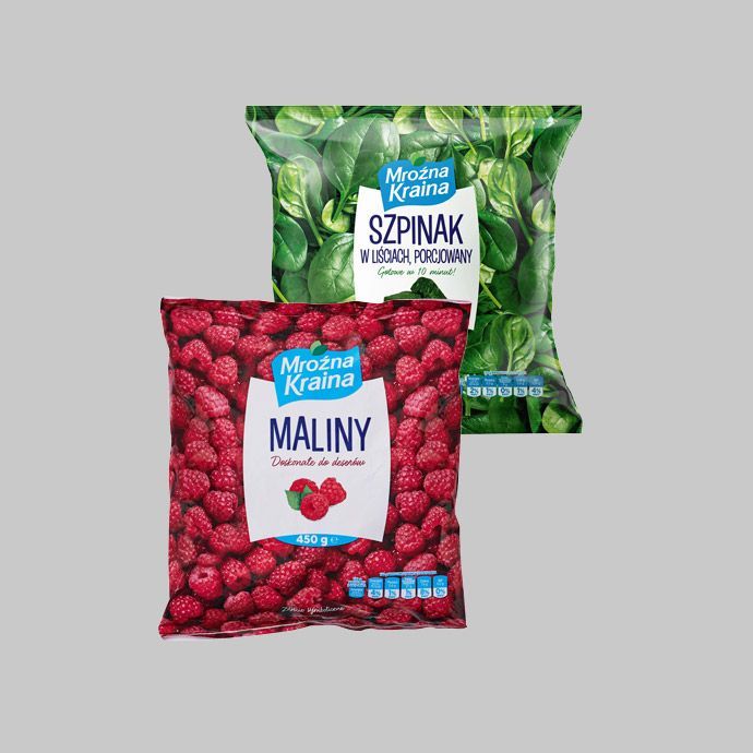 Mrożone owoce i warzywa