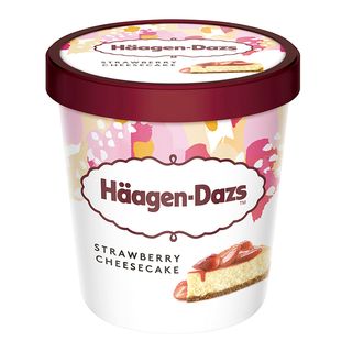 Helado Häagen Dazs Strawberry Cheesecake Tarrina 1 Ud.