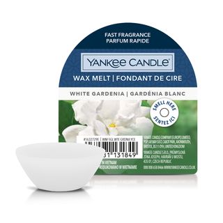 White Gardenia, cera da fondere - Yankee Candle per bruciatore