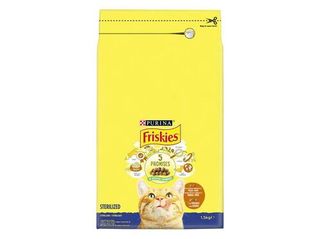 RAÇÃO PARA GATO FRISKIES ESTERILIZADO COM PERU 1.5KG