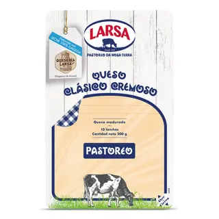 Queso Clásico Cremoso Larsa 200 G