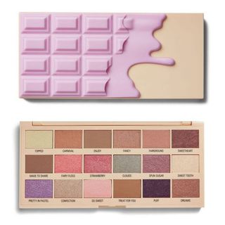 Paleta de sombras Chocolate Cotton Candy - I Heart Revolution - Multicolor 5057566043632