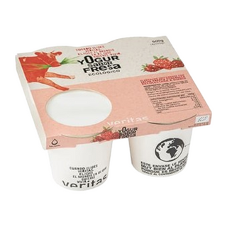 Veritas Yogur Fresa ECO 4x125g