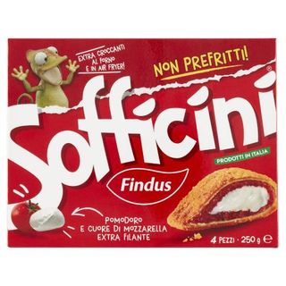 Sofficini Findus 4 Sofficini Pomodoro Più Mozzarella 250 G - 149124