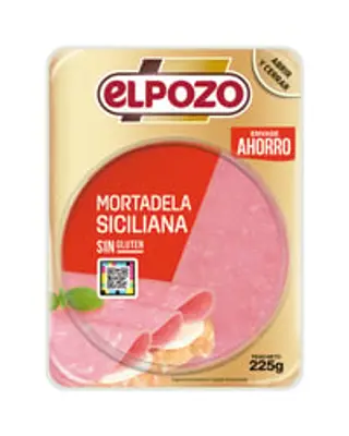 Mortadela ElPozo siciliana 225 g