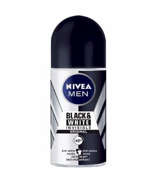 Desodorante Roll-On Para Hombre Black & White Invisible Original Nivea 50 Ml