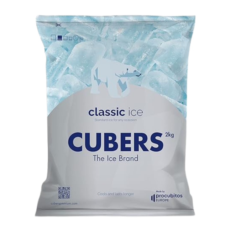 Cubers Saco Gelo Cubos 2kg