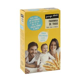Papa Infantil Não Láctea Trigo Pingo Doce 750G