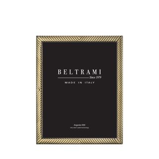 Portafoto Torchon oro foto 10x15 cm - Beltrami con argento Miro Silver