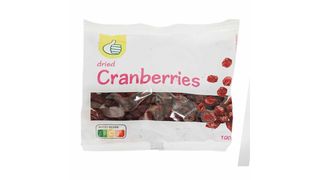 Auchan - Żurawina suszona cięta - 100 g