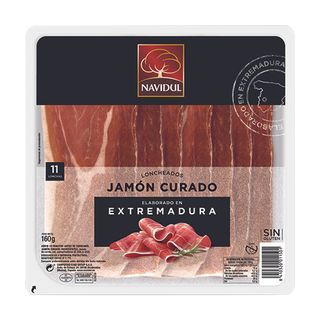 Jamon Curado Lonchas Navidul 138 G
