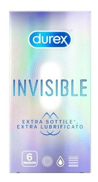 Durex Invisible Extra 6 Preservativi