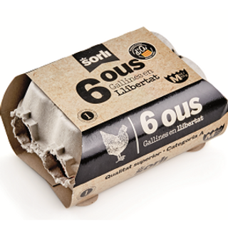 Huevos Corral Sorli 6 Uds.