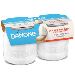Yogur Danone Original Natural Azucarado 2 Uds.