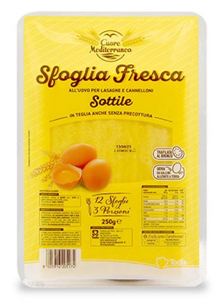 Sfoglia fresca sottile