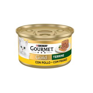 Gourmet Gold Terrine De Pollo Lata Para Gatos 0.085Kg