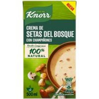 Crema De Setas Del Bosque Knorr, Brik 500 Ml. (12535985)