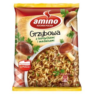Amino Zupa grzybowa z borowikami i maślakami, 57 g