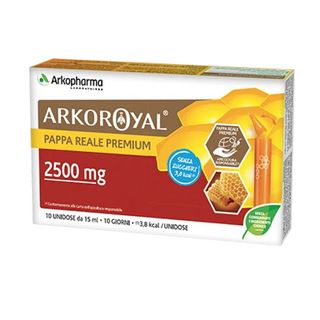 Arkoroyal Pappa Reale 2500 mg 10 Flaconcini
