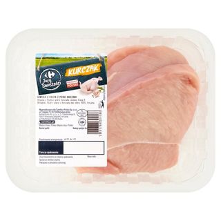 Carrefour Targ Świeżości Sznycle z fileta z piersi kurczaka 0,300 kg