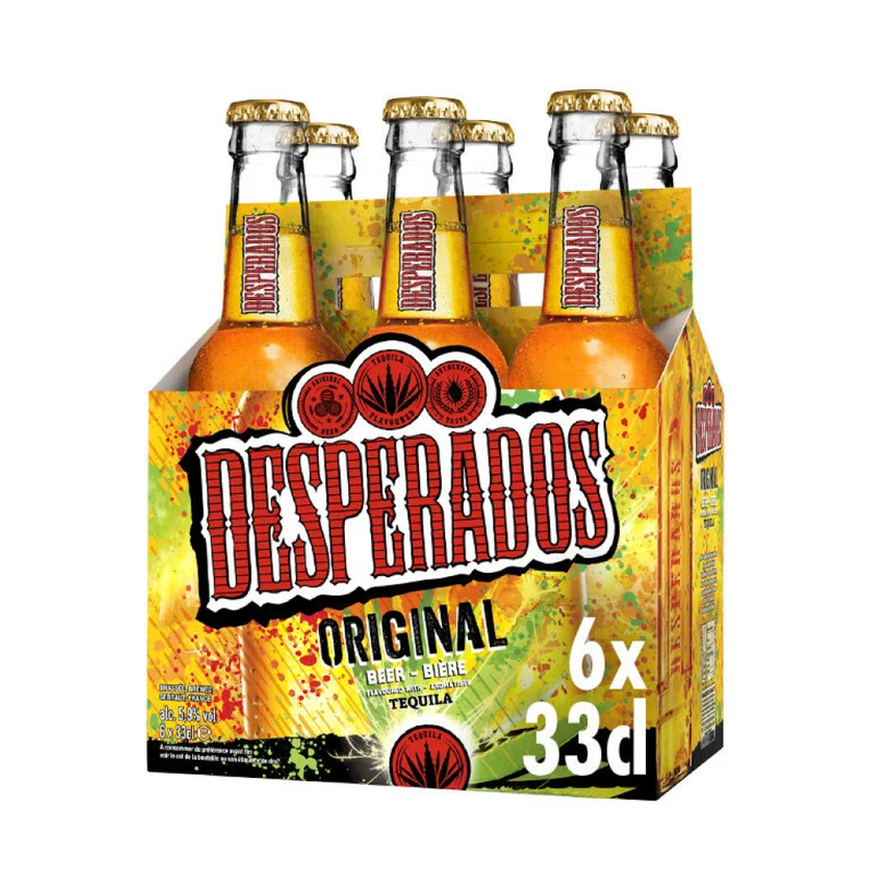 Desperados Cerveja com Tequila 6x33cl