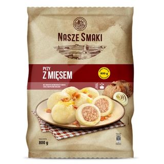Nasze Smaki Pyzy z mięsem, 800 g