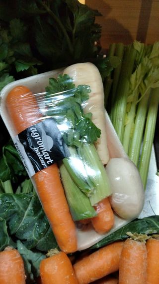 Bandeja preparado Caldo Agromart 800 Gr.