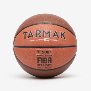 Balón De Baloncesto Adulto Bt500 Grip Talla 7 - Marrón Naranja Talla Única Marron