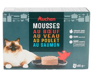 Al.Gato Humedo Latita Mousse Surtido Auchan 12X85Gr.