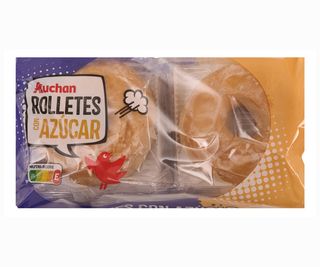 Rolletes Azucar Auchan X 4 168Gr