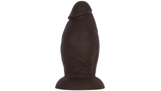 DarkSil Bigbody Plug- Brązowe dildo z przyssawką L 22cm