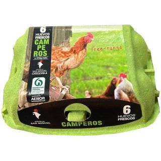 Huevo Fresco Campero Granja San Miguel, Cartón 6 Uds. (23500945)