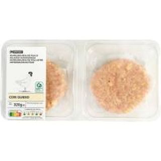 Hamburguesa De Pollo Con Queso Eroski 320G (15443906)