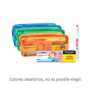 Fluor Kin Infantil Pasta Dentrífica Cepillo Kin (8436026214152)