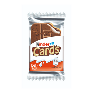 Kinder Cards Galletas Rellenas 2u