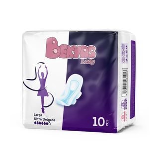 Compresa de Noche Larga Ultra Delgada - Bekyds - 10 + 10 Unidades 8437021234053