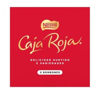 Bombónes Surtidos Nestlé Caja Roja Estuche 5 Ud.